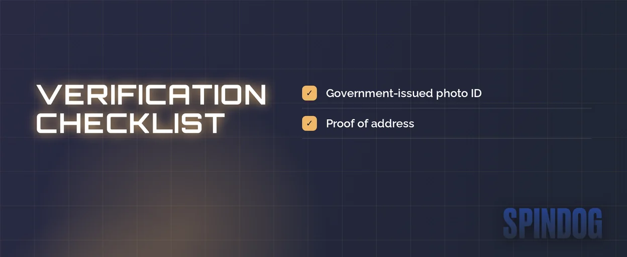 Verify your identity documents